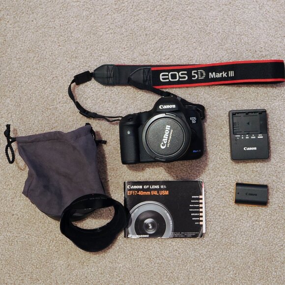 Canon 5Diii DLSR Camera and Lens - Picture 2 of 7